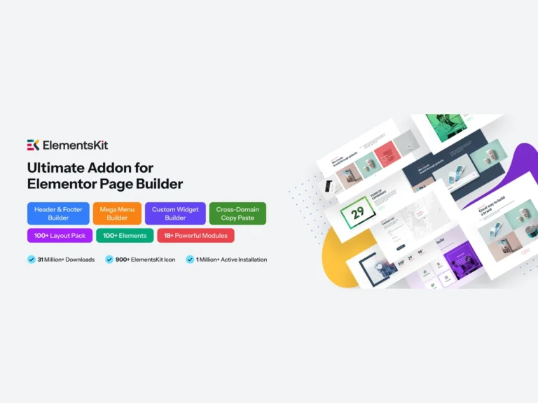 ElementsKit Elementor插件和模板